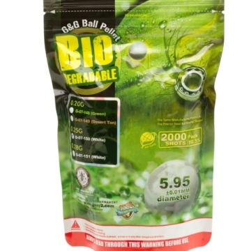 Billes Airsoft 0.25 bio Precision BBs 2000rds