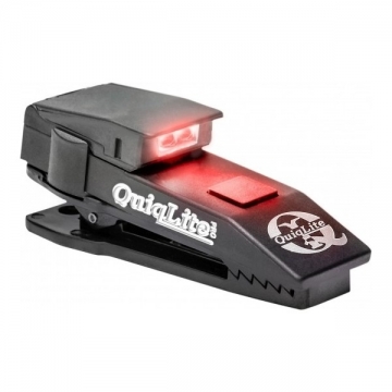 Lampe mains-libres QuiqLitePro blanc/rouge LED - 10 Lumens