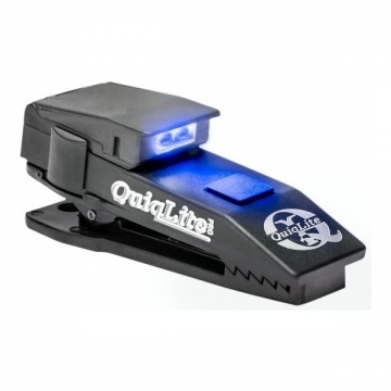 Lampe mains-libres QuiqLitePro blanc/bleu LED - 10 Lumens