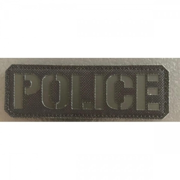 Bande Police Cordura Noir - Noir Grand Modèle