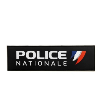 Identifiant Dos PVC Police Nationale 25x7