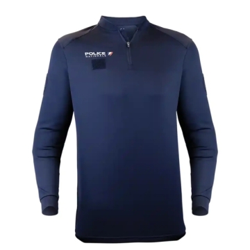 Polo Manches Longues Police Nationale