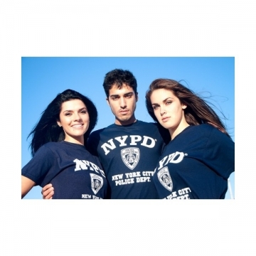 TEE-SHIRT NYPD NAVY