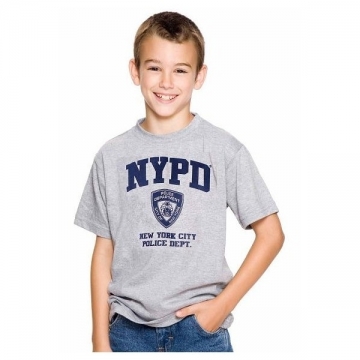 TEE-SHIRT ENFANT NYPD GRIS