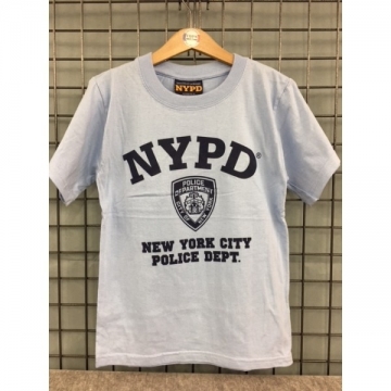 TEE-SHIRT KIDS BLEU CIEL NYPD