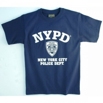 TEE SHIRT ENFANT NYPD NAVY