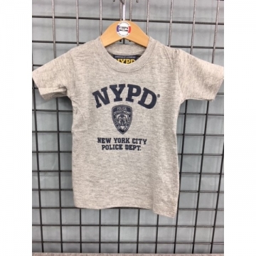 TEE-SHIRT BB NYPD GRIS-MARINE