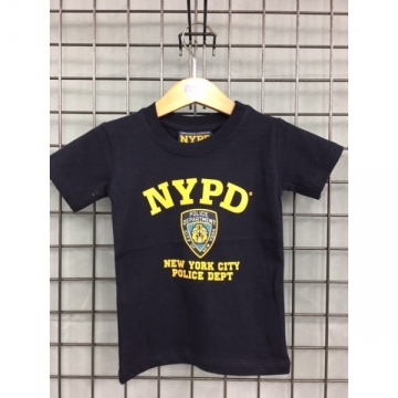 TEE-SHIRT BB NYPD NAVY - JAUNE