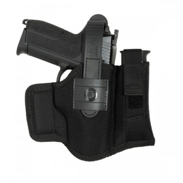 Holster ambidextre Cordura® FB2 noir avec porte-chargeur