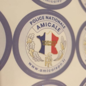 Autocollant Amicale Police Nationale