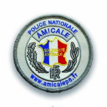 Ecusson Brodé Amicale Police Nationale
