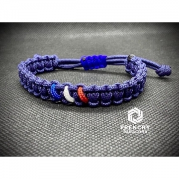 BRACELET PATRIOTE BLEU PETIT MODELE