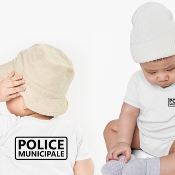 Body Police Municipale Blanc