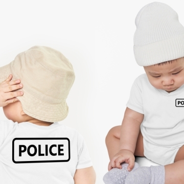 Body Police Nationale Blanc