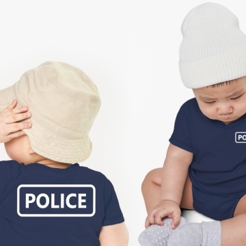 Body Police Nationale Bleu Marine