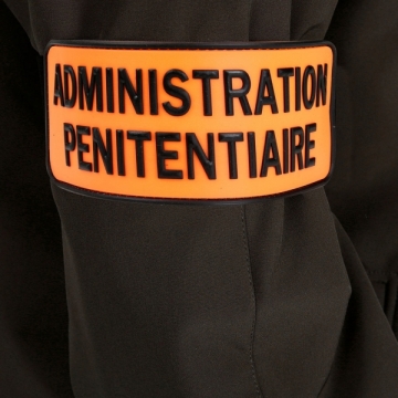 BRASSARD GOMME PENITENTIAIRE