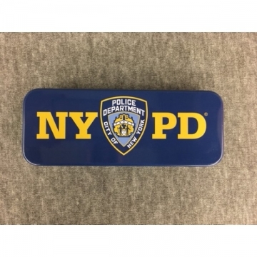 BOITE METAL STYLOS NYPD