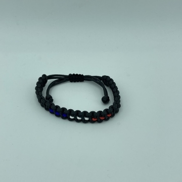 Bracelet Patriote petit modèle Gris Foncé v4