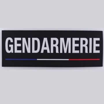 Bande Dorsale PVC Gendarmerie 22x7