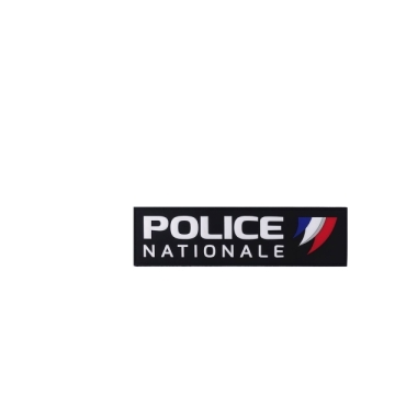 Bande Poitrine Police Nationale