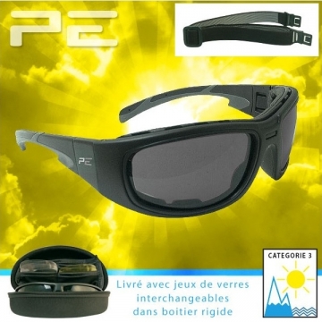 LUNETTES DE SOLEIL BRANCHES AMOVIBLES UV400CE