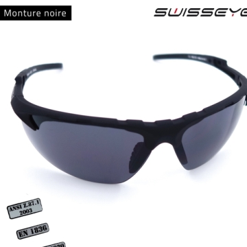 Lunettes tactiques SWISSEYES Apache noire