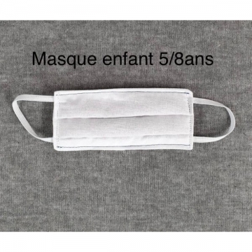 MASQUE EN COTON 5-8 ANS