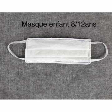 MASQUE EN COTON 9-12 ANS