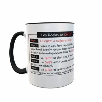 MUG Les 10 Règles du Chef