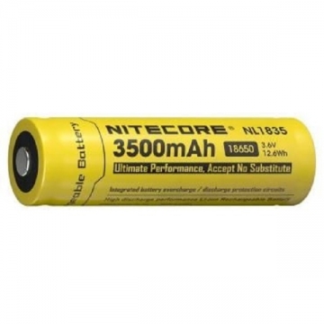 Accus Li-ion 18650 - 3500mAh - Nitecore