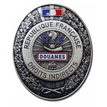 PLAQUE DOUANES STANDARD