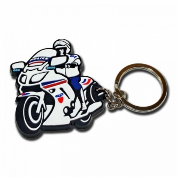 PORTE-CLES MOTO POLICE