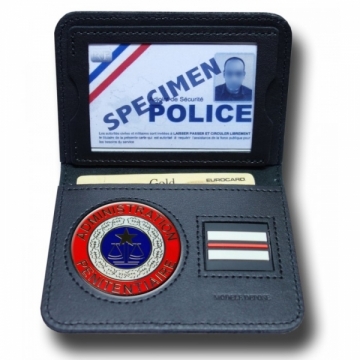 Insigne Police Municipale pour Porte Carte