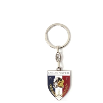 Porte Clefs Métal Sapeurs Pompiers