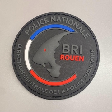 Ecusson PVC - BRI ROUEN - Couleur