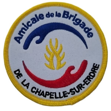 Ecusson Tissus Amicale de la Brigade de la Chapelle sur Erdre