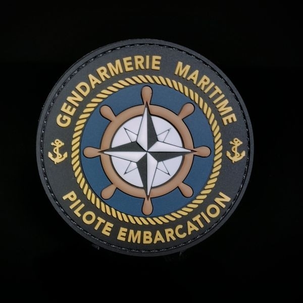 Ecusson PVC Couleur (Gendarmerie Maritime) - Amicale PSIG Le Havre