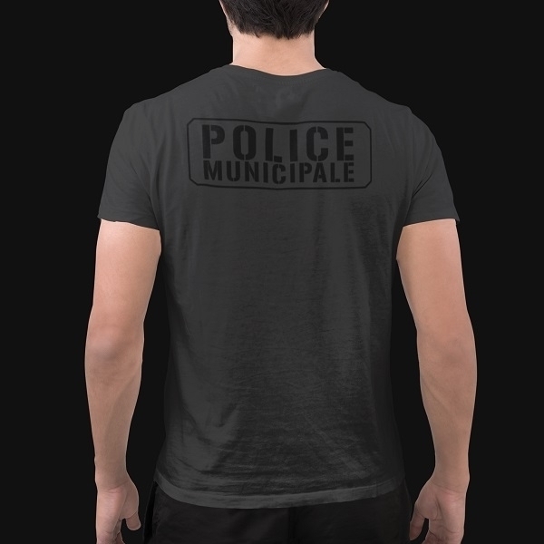 T-shirt Unisexe BV Police Municipale XS