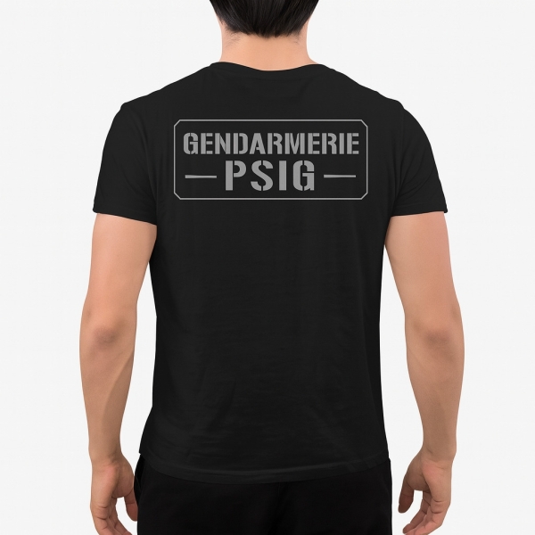 T-shirt Unisexe PSIG Noir XS