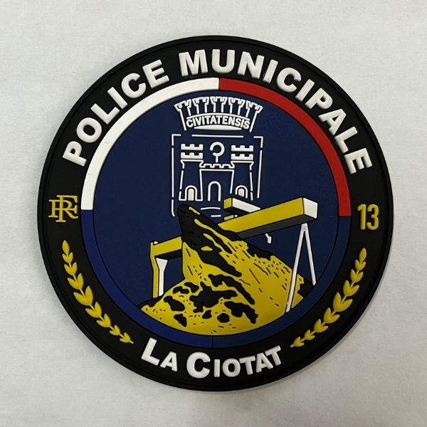 Ecusson PVC PM - Association Sud Police Municipale La Ciotat