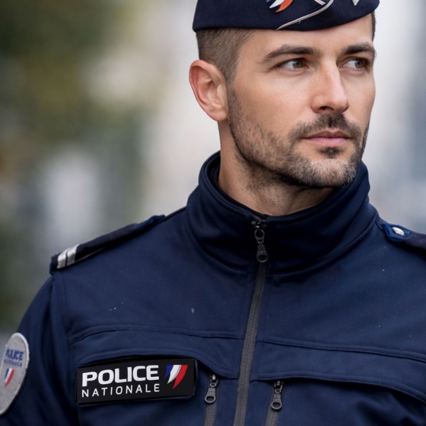 Bande Poitrine Police Nationale