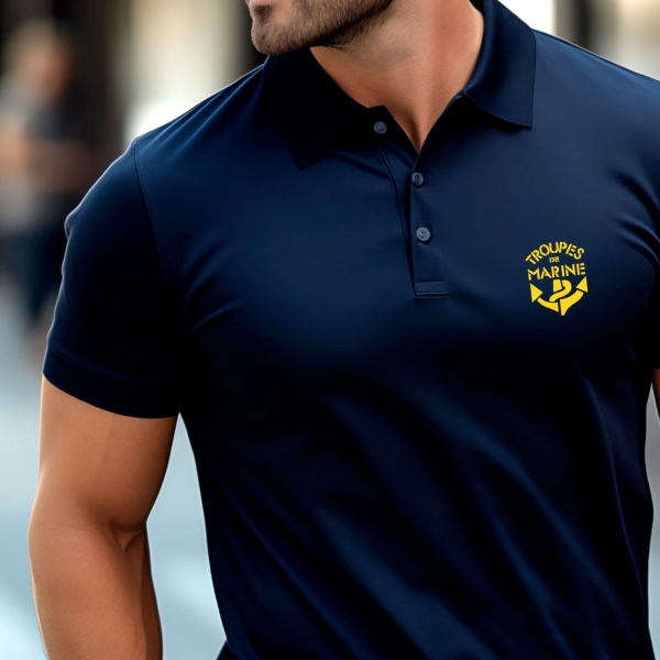Polo MC Troupes Des Marines