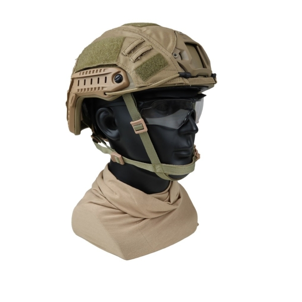 CASQUE BALISTIQUE AVEC RAILS ET SHROUD L 54/58 CM